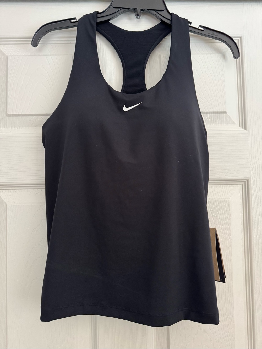 Nike race back tank top padded bras size L
